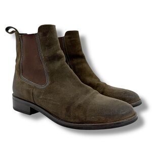 Thursday Boot Company Dark Brown Suede Ankle Boots